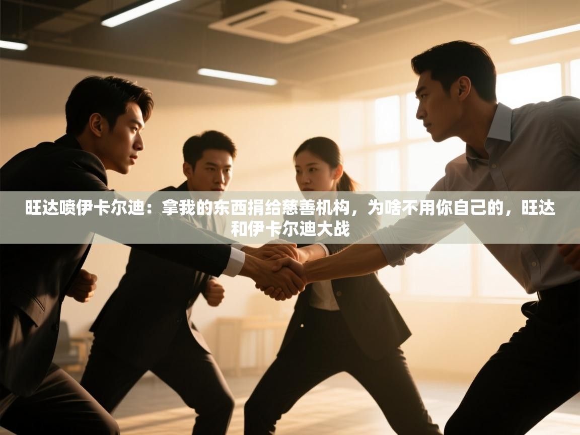 爱游戏体育娱乐-旺达喷伊卡尔迪：拿我的东西捐给慈善机构，为啥不用你自己的，旺达和伊卡尔迪大战  第2张