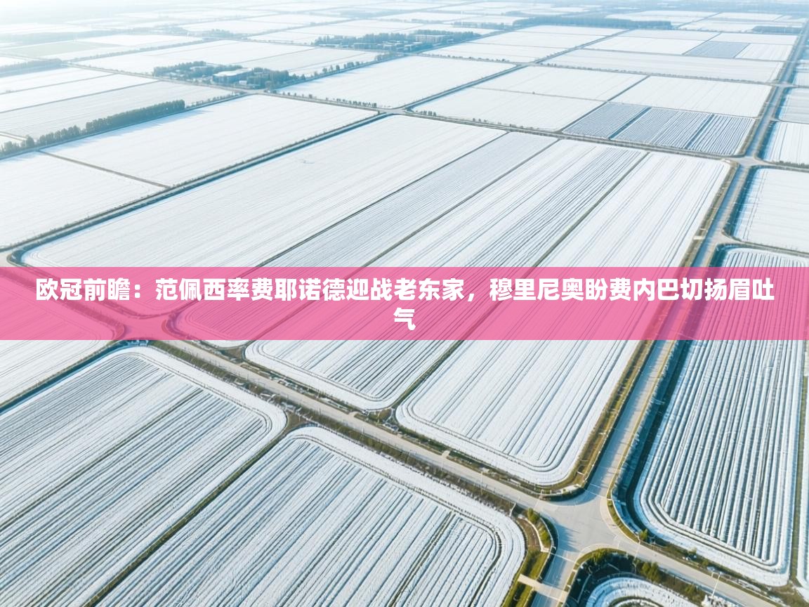 爱游戏体育入口app-欧冠前瞻：范佩西率费耶诺德迎战老东家，穆里尼奥盼费内巴切扬眉吐气