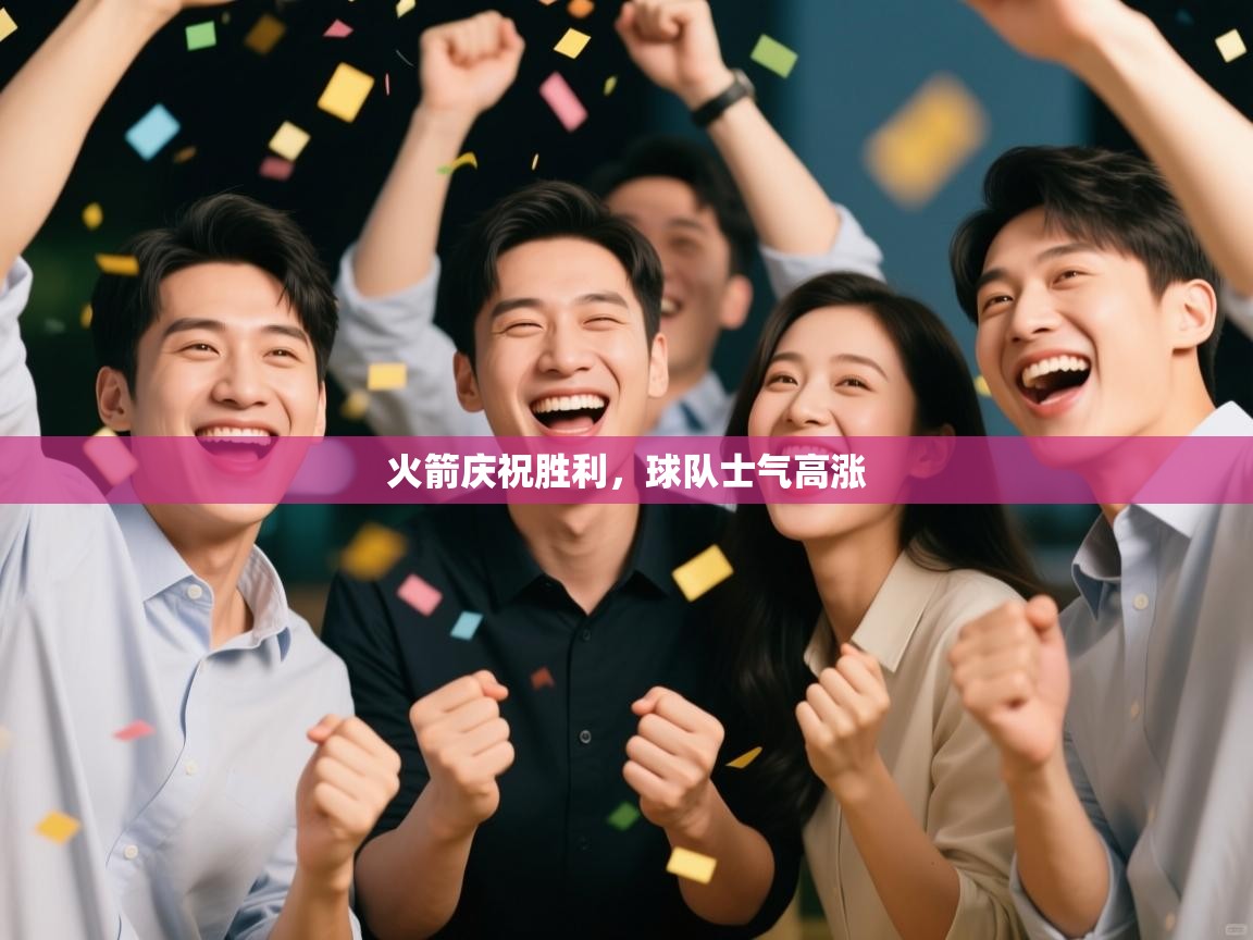 爱游戏体育在线登录-火箭庆祝胜利，球队士气高涨