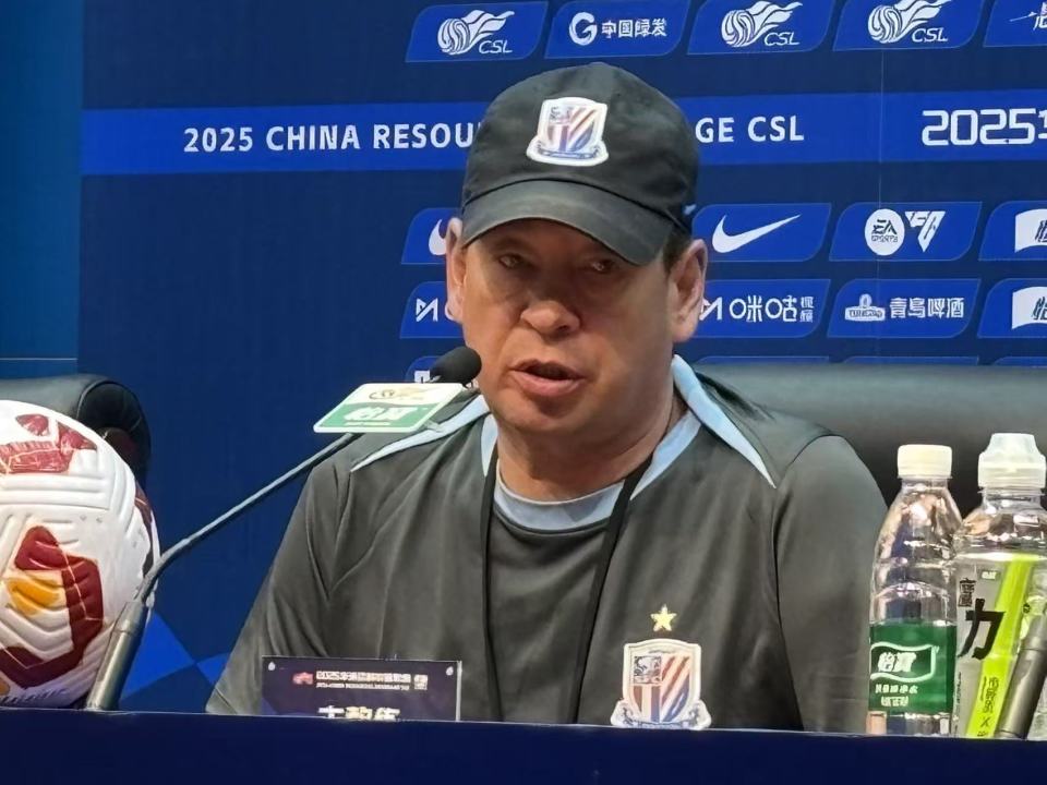 关于申花主帅调整战术，迎战苏宁的信息